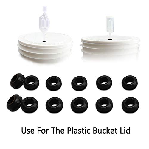 6 Airlock+Fermenter+Silicone+Grommets+fermenter