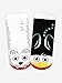 Lion and Zebra, T-Rex and Triceratops, Polar Bear and Penguin - Toddler Sock Set - Mighty Mates Mismatched Friends 3-Pack
