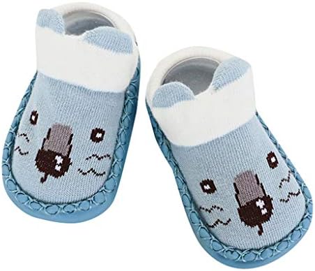 SANGQU Cartoon Newborn Baby Girls Boys Anti-Slip Socks Slipper Boots Floor Sock