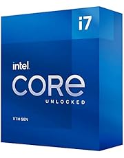 Intel® Core™ i7-11700K Desktop Processor 8 Cores up to 5.0 GHz Unlocked LGA1200 (Intel 500 Series & Select 400 Series Chipset) 125W