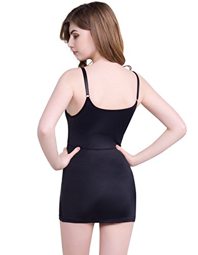Everbellus Firm Tummy Control Shapewear Tank Top Compression Underwear For Women Black Large