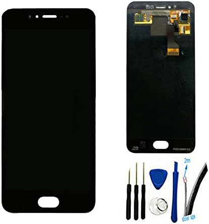 LCD Screen Replacement for Meizu Pro 6 / MX6 Pro M570 M570M M570C M570Q M570h Display with digitizer Touch Glass Assembly (Black)