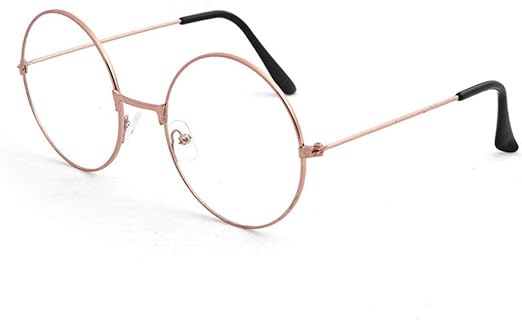 rose gold circle glasses