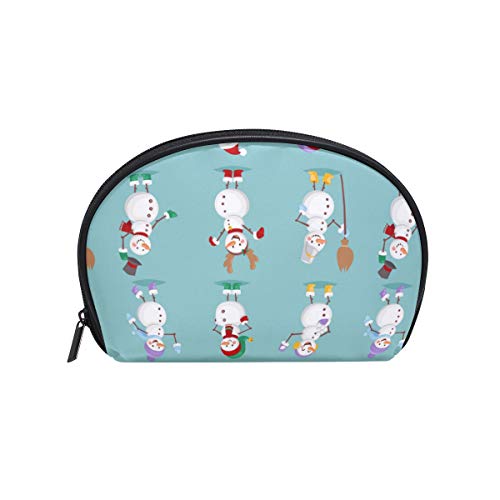 Cute Elf Christmas Decorations Small fashion compartment travel skin care zipper storage bag Kids cosmetic bag woman