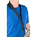 Pro Tec A310P 22-Inch Regular Padded Saxophone Neck Strap with Swivel Snap Black