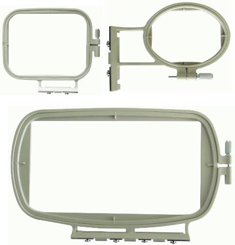 3 Hoops That Replace SA431, SA432 & SA434 Fits Brother HE-120, HE-240, LB-6770, LB6770 PRW, LB6800PRW, Innov-ís 500D, Innov-ís 900D, Innov-ís 950D, PE-300S, PE-400D, PE-500, SE-270D, SE-350, SE-400 and Baby Lock Intrigue (INT) & A-Line Series