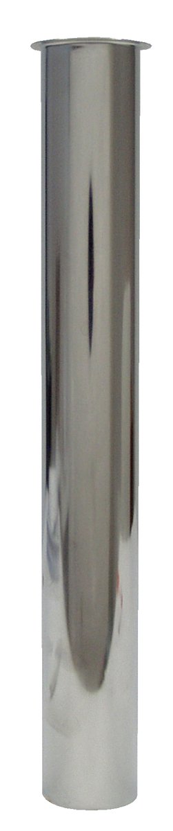 Schläfer 4392 | Siphon Sleeve with Flange, Adjustable Brass Drain Hose 1" 1/4 diam 32 x 300 mm Chrome Sink Siphon Extension with Folder