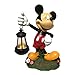 BACKYARD GLORY Disney Mickey Mouse Solar LED Lighted Lantern Everyday Outdoor Garden Statue, 12 inches Tall, Officially Licensed Disney Product