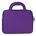 Evecase iPad Pro 10.5 / iPad 9.7 / iPad Pro 9.7, Case Bag, UltraPortable Handle Carrying Portfolio Neoprene Sleeve Case Bag for Apple iPad Pro 9.7, iPad Air 2/Air (iPad 6/5), iPad 4 3 2 - Purple
