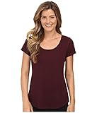 Lucy Women's S/S Workout Tee Fig T-Shirt MD