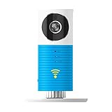 Clever Dog HD Home Camera, Pet Camera Wifi with Wide Angle, Two-Way Talk, Night Vision, AI Motion Alarm Recording with SD Card and Cloud Storage for Home/Baby/Pet Monitor with iOS, Android Apps