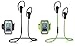 Jarv NMotion Wireless Bluetooth 4.0 Stereo Earbuds with Universal Sports Armband - Green