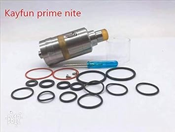 Kayfun style KF prime Nite DLC Style 22mm RTA Rebuildable Tank Atomizer 2.0ML 316SS (Silver)