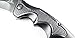 Full Metal CSGO Karambit Claw Folding Pocket Knife, Tactical Knife. for Gift, Collection, EDC (Black)