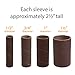 20 Piece Drum Sanding Kit with 4 Sanding Drums and 16 Drum Sanding Sleeves for Sanding Contours with Your Drill Press, Hand Drill or Flexible Shaft … (20 Piece Drum Sanding Kit)
