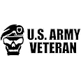 thumbnail image 2 of US Army Veteran Skull Soldier - Sticker Graphic - Auto... 2 of 12