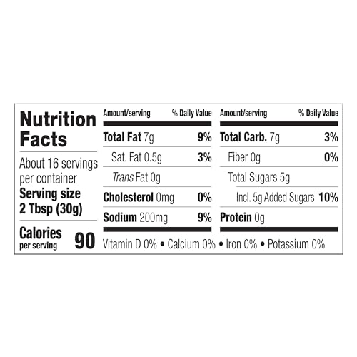 NEWMAN’S OWN HONEY MUSTARD SALAD DRESSING, 16 OZ