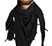 Mato & Hash Military Shemagh Tactical 100% Cotton Scarf Head Wrap - 3PK O.Drab/Blackout/T.Black CA2100