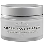 Calily Life Organic Argan Face Cream with Dead Sea Minerals, 1.7 Oz. - Ultra-Hydrating - Anti-Wrinkle and Anti-Aging - Smooths, Moisturizes and Regenerates