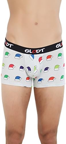 GLODT Men's Printed Cotton Party Hats Trunk