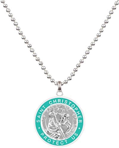 Get Back St. Christopher Surf Necklace 