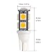 GRV T10 921 194 38-2835 SMD 3W LED Bulb lamp High Bright Warm White DC 12V Pack of 10