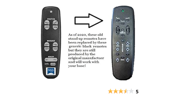 Amazon Com Leggett And Platt Basis C3 New 2020 Version 3 Preset Replacement Replacement Remote For Adj Beds Home Kitchen