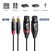 Snapklik.co : Cable Atters Dual XLR To RCA Cable 10 Ft, XLR Feale To - View #6