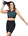 Delfin Spa Women's Heat Maximizing Neoprene Workout Shorts - Petite Thru Plus