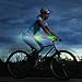 Nite Ize GripLit LED Bike Handlebar Grip Lights, Visibility + Safety Bike Light, 2 Pack, Disc-O Color-Changing LED