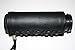 Deluxe Leather Black Padded Vibration Dampening Leather Motorcycle Grip Covers for Hd Motorcycles