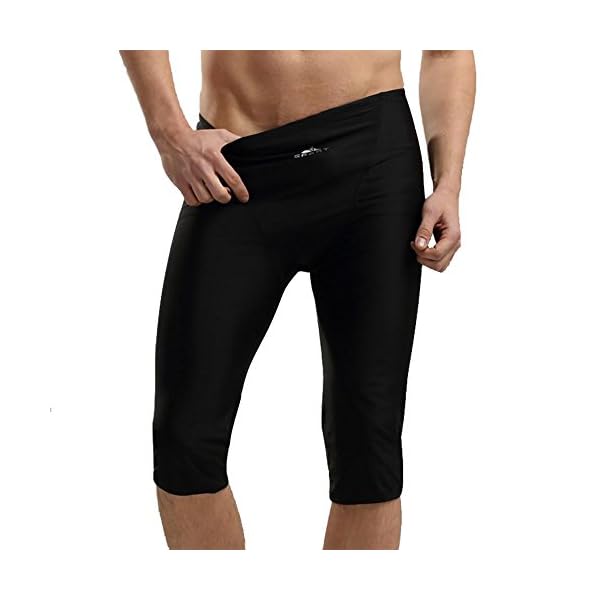 Sbart-Men-Tight-Swim-Shorts-for-Diving-and-Swimming-Nylon-and-Spandex-Black