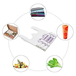 LazyMe Thank You T-Shirt Carry-Out Bags Plastic