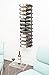 VintageView W Series Pro Wine Rack 4 - Metal Wall Mounted Wine Rack - Modern, Label Forward Wine Storage - Space Saving Wine Rack with 36 Bottle Storage Capacity (Matte Black)