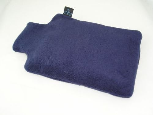 Simply Physio Hot Wheat Bottle with Removable cover - Unscented - Navy by Simply Physio