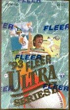 Fleer Ultra 1993 Series 2 MLB factory sealed box