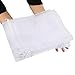 Pack of 50 Organza Gift Bags Drawstring Jewelry Candy Pouches for Wedding Birthday Party Favor Christmas Wrapping (7.9 x 11.8 Inch, White)