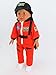 Orange Astronaut Space Suit | Fits 18