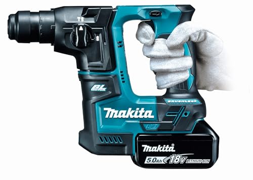 Makita DHR171Z Li-ion LXT Brushless Rotary Hammer, 18 V, Blue, 17 mm
