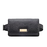 Toupons Fashion Small Pu Leather Waist Fanny Pack Bag for Girls & Women Cellphone Pouch