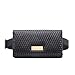 Toupons Fashion Small Pu Leather Waist Fanny Pack Bag for Girls & Women Cellphone Pouch
