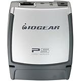IOGEAR USB 2.0 Print Server, 1-Port GPSU21 (Silver)