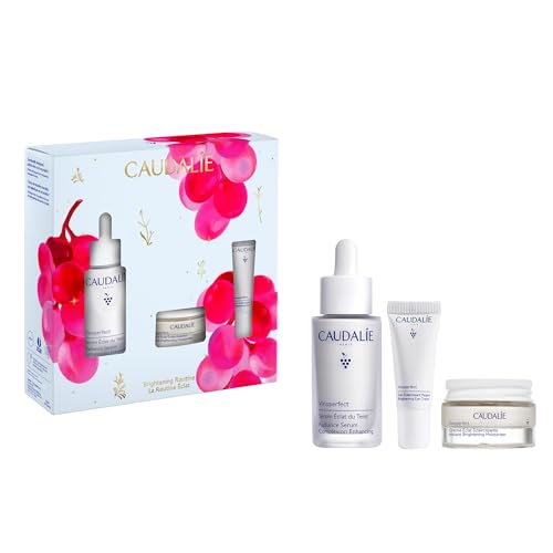 Caudalie Vinoperfect Brightening Skin Care Gift Set, Vinoperfect Radiance Serum Full Size + 2 Free Travel-Size Products ($161 Value)
