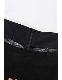 Babyonlinedress - Vestido de manga 3 4 con estampado floral para mujer