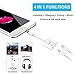 Headphone Jack Splitter Adapter AUX Audio and Charger Charging and Audio sync Cable for iPhone Adapter for iPhone Headset Compatible Accessory Connector for iOS 12thumb 2