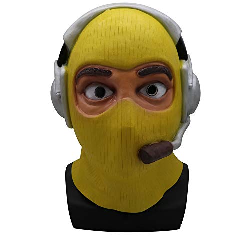 Scary Halloween Mask,Terror Ghost Devil Mask Dance Party Scary Biochemical Alien Zombie Caps Mask,Cosplay Prop Toy (A)