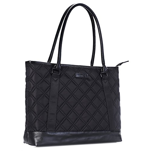 Laptop Tote Bag, DTBG 15.6 Inch Nylon Classic Diamond Pattern Travel