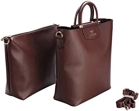 JULICE Women's Beach Lash Package Tote Shoulder Bag Tan