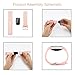 Fitbit Charge 2 Bands, AK Special Edition Adjustable Comfortable Replacement Wristbands for Fitbit Charge 2 Heart Rate [No Tracker] (Blush Pink, Small)