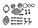 Ford Power Stroke Engine 6.4L EGR Delete Kit, for 2008, 2009, 2010 Super Duty Diesel Trucks